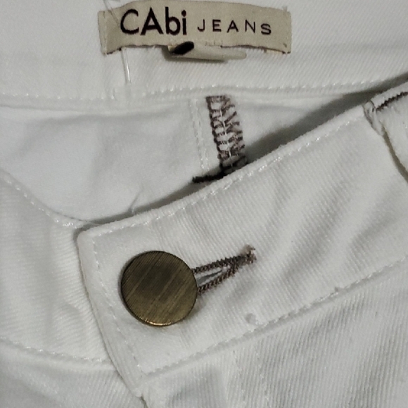 CAbi Jeans Women's Size 10 White Jeans - Picture 11 of 16